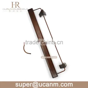 HRW-G35GB Luxury Wood Clips Hanger thumbnail-4