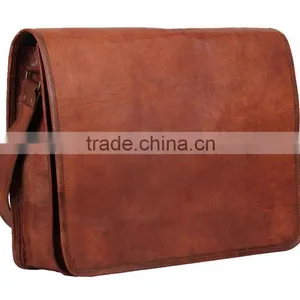 HandMade Vintage Leather Messenger Bags Cross Body Bag thumbnail-3