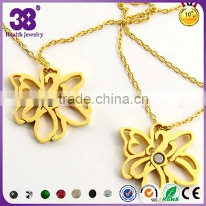 New Product Pendant With Gold Magnet Flower for Mother Necklace thumbnail-1