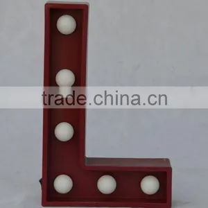Plastic and Wood Wedding Led Sign Light Christmas Led Lights thumbnail-2