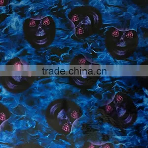 [0.5m/1m Width] Tsautop Skull and Flame Gorilla Water Transfer Printing Films Hydrographic Film Hydro Printing Film TSKY972 thumbnail-1