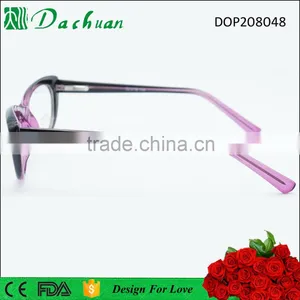 Cellulose Fake Acetate Cat Eye Shape USD 1 Cheap Optical Eyeglasses Frames thumbnail-4