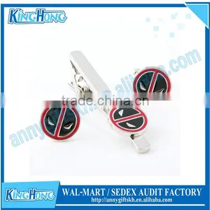 Die Struck Iron Soft Enamel With Epoxy Metal Tie Clip thumbnail-3