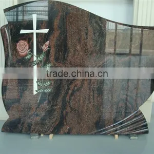 Shanxi Black Granite Headstone thumbnail-5