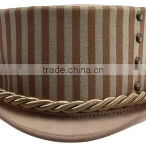 "Julep" - HEAD N HOME HATS - Leather - Top Hat - Mint Women Hats thumbnail-2