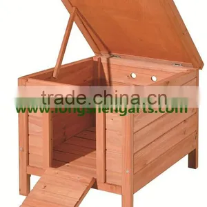 Portable Small Wooden Rabbit Cage thumbnail-1