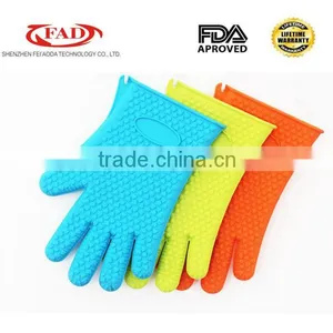 3% Discount BBQ Tools Heat Resistant Silicone BBQ/Grill Gloves thumbnail-1