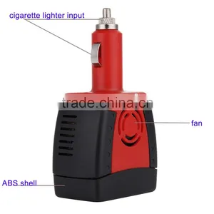 Hot 150W 220V Power Inverter New Cigarette Lighter Power Supply AC Car Power Inverter Adapter With USB Charger Port thumbnail-2