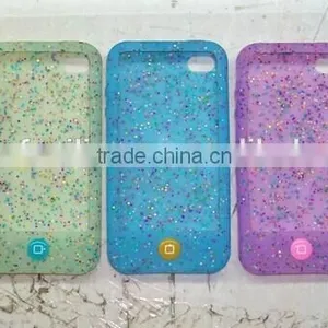 Silicone Beautiful Crystal Phone Cover Mobile Phone Case thumbnail-1