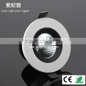 Dimmable 8W CITIZEN COB Ceiling Downlight,beam Angle 15D Warm White thumbnail-1