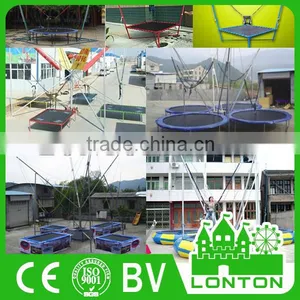Four Person Kids Bungee Jumps With Springs Mall Entertainment Rides thumbnail-2