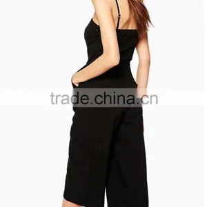 Women's Blouson Jersey-Knit Jumpsuit thumbnail-4