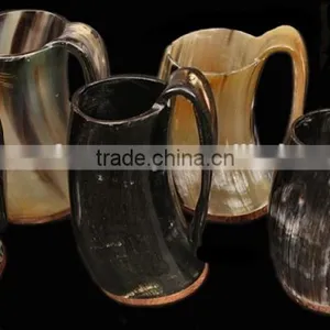 Natural Buffalo Horn Mugs /Tankard thumbnail-3
