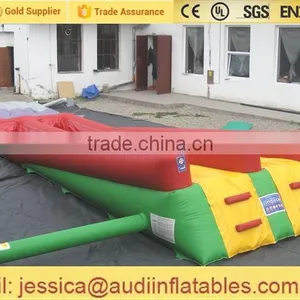 Inflatable Twin Lane Water Slide on Land for Sale thumbnail-5