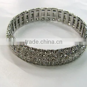Fashion Bangles/platinum Plating/cubic Zircon Jewelry/copper Alloy thumbnail-1