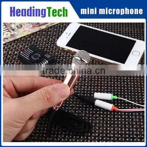 Factory Wholesale Karaoke Singing Cell Phone Mini Microphone Made in China thumbnail-1