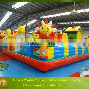 Cartoon Painted Inflatable Bouncer/inflatable Jumping House/new Style Inflatable Jumper Fun City thumbnail-1