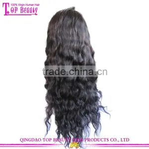 Part Anywhere Natural Color Loose Wave Lace Front Wig 100% Virgin Russian Hair Cheap Lace Front Wig With Baby Hair thumbnail-3