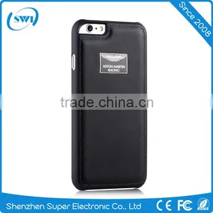 Aston Martin Racing Strap Hot Selling Genuine Leather Back Cover Case for Iphone 6s Plus thumbnail-2