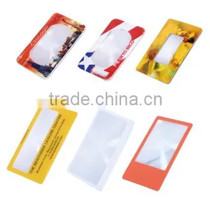 Plastic,pvc Material Credit Card Size Magnifier thumbnail-2