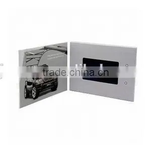 2016 Hot Selling 4.3inch Invitation Video Brochure Lcd Video Screen Brochure for Gifts thumbnail-5