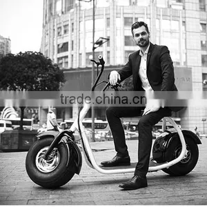 City Electric Scooters 2 Wheels Self Balancing Motorcycle 800W 60V Kick Motor Scooter thumbnail-5