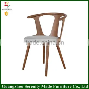 China Wholesale High Quality Wooden Legs Dining Room Chair thumbnail-1