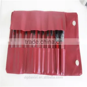 12pcs Red Bag Personalized Beauty Brushes Best Makeup Brush Set Factory Direct thumbnail-5