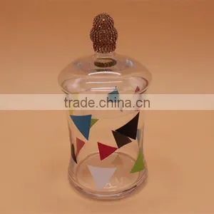 Glass Candy Jar For Decoration thumbnail-1