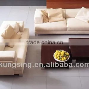 Large Seat Modern Low Back Sofa thumbnail-1