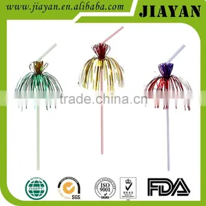 New Design Flexible Drinking Straw With Umbrella/fruit/palm Tree thumbnail-3