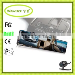Vasens 168P FHD 1080P Wifi ADAS Dual Lens Rearview Mirror Car DVR Hidden Car Dashboard Camera thumbnail-1