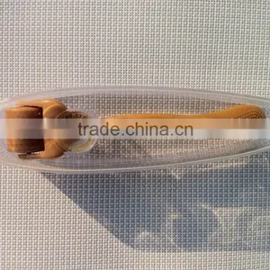 New Year Sale!! Gold Stainless Steel Medical Quality Skin Care Product CE Approved Mesotherapy Needles Derma Roller thumbnail-5