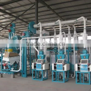 10T/24H Arepa Flour Machine, Corn Mill Machine, Gain Mill thumbnail-1