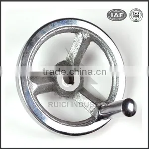 CNC Lathe Ductile Iron Casting Control Valve Handwheel thumbnail-1