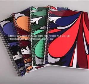 Hard Cover With Double Spiral Bound Notebook thumbnail-1