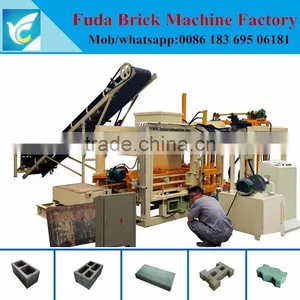 QT4-18 Full Automatic Block Machine Big Hydraform Hollow Block Machine Solid Brick Making Machine thumbnail-1