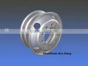 17.5x6.0 Tubeless Steel Wheel thumbnail-1
