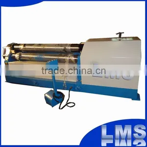 LMS W11 Hydraulic Metal Sheet 3 Roller Bending Machine thumbnail-1