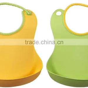 Popular Funny Animal Style Silicone Baby Bib thumbnail-2