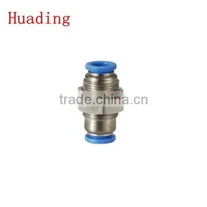 Plastic Tube Fitting, Bulkhead Union , Push in Tube Fitting thumbnail-1