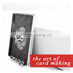 Blank Plastic CR80 Hico Magnetic Strip PVC Card thumbnail-1