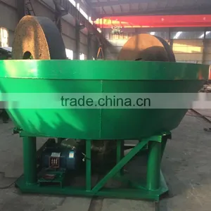 Wet Pan Mill / Small Silver Refining Machine / China Gold Pan Mill thumbnail-1