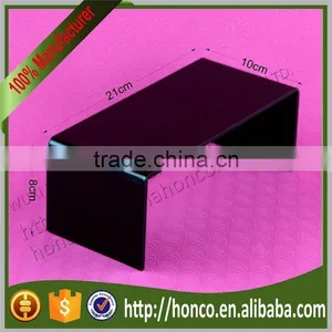 Top Quality Black Colour Acrylic Jewelry Display Necklace Platform Rack thumbnail-1