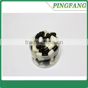 High Quality Black and White Empty Capsule Health Pill Capsule Size 00#,0#,1#,2#,3#,4# thumbnail-1