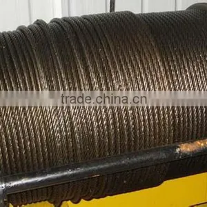 6x19S Ungalvanized Steel Wire Rope for Ordinary Use thumbnail-1