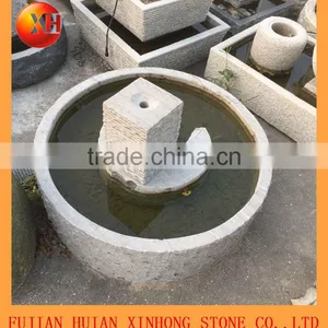 Dancing Stone Water Fountain With Swimming Pool thumbnail-1