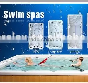 Luxury 7.5M European Style Outdoor Swim Spa/Swim Pool With Balboa thumbnail-5