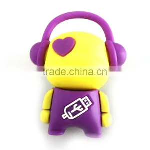 Wholesale Creative PVC Soft Plastic Shell Theme Football World Cup Usd Flash Drives thumbnail-1
