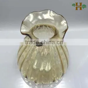 New Design Murano Art Glass Vase, Flower Shaped Vase thumbnail-2